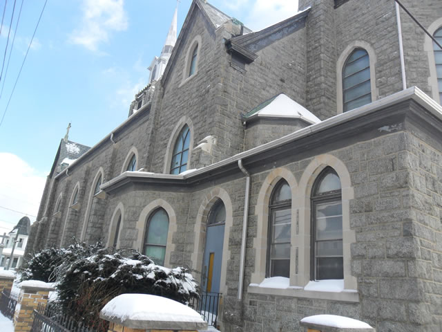 Large Stone Church In Hazelton, PA $249,000