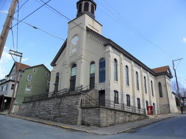 Church Building For Sale In Shamokin, PA $95,000